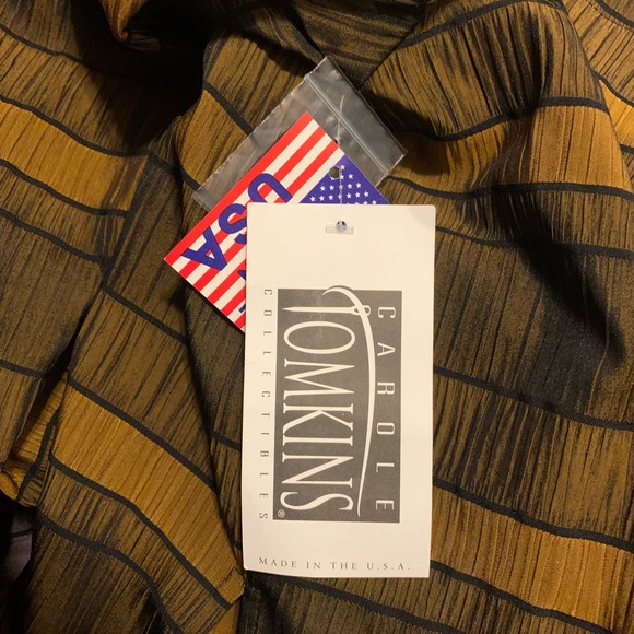 Carol Tompkins “The Big Shirt” -Size 1 (10-14)-copper Blk - Picture 7 of 9